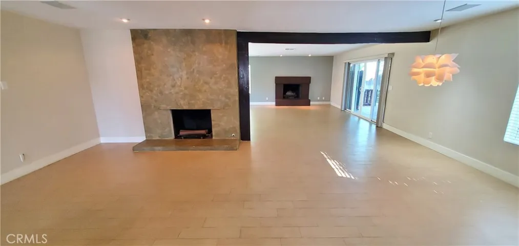 View of Living Room and Family Room