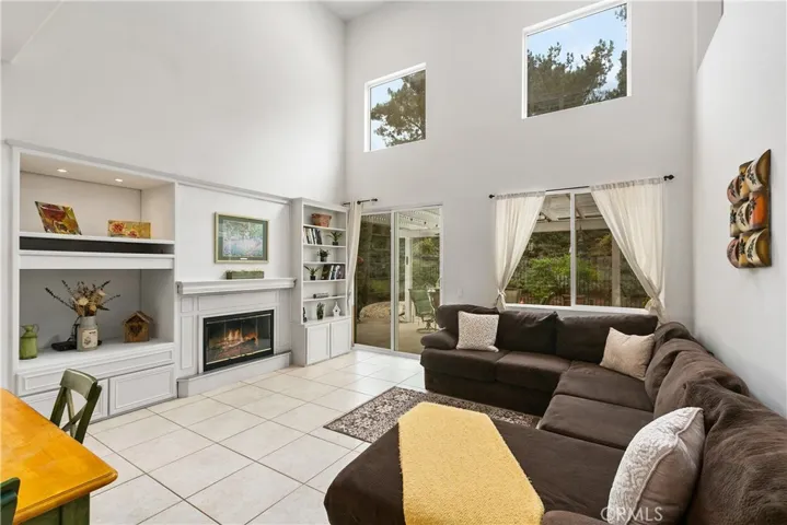 Family Room With Cozy Fireplace, Multiple Locations For TV
