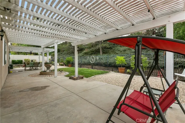 Large Rear Yard Patio