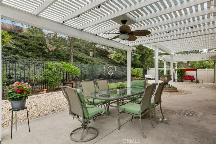 Partially Covered Patio