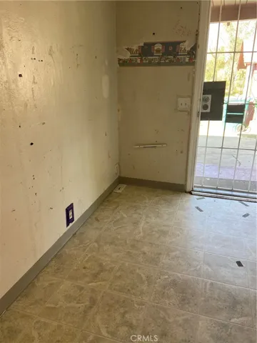 storage room off laundry room and side entry