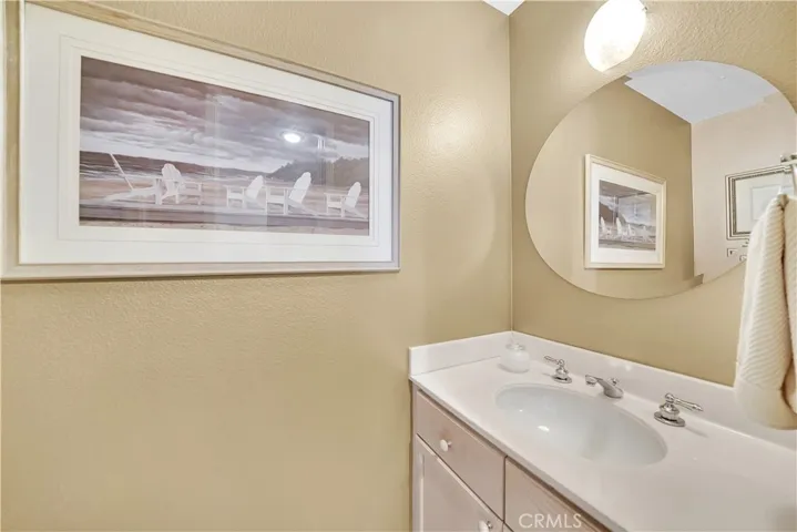 Main floor powder room