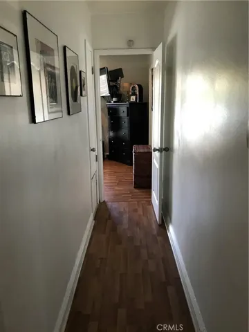 Hallway to bedrooms and baths