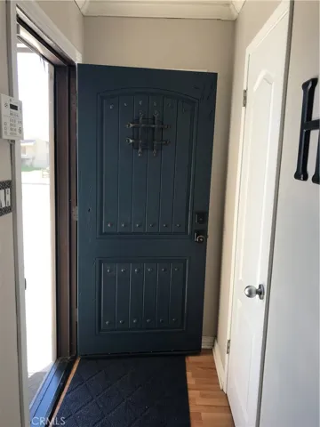 Front entrance door