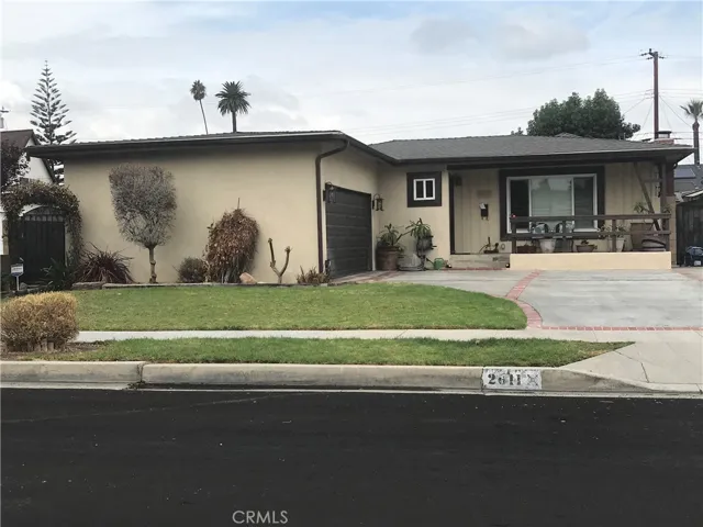Spacious front porch