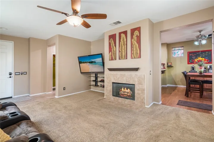 Family Room with Fireplace