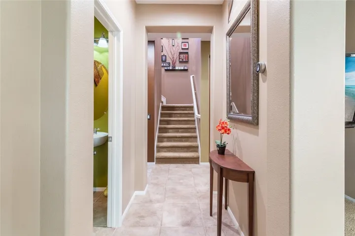 Downstairs hallway