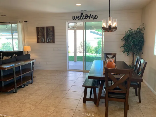 Dining area