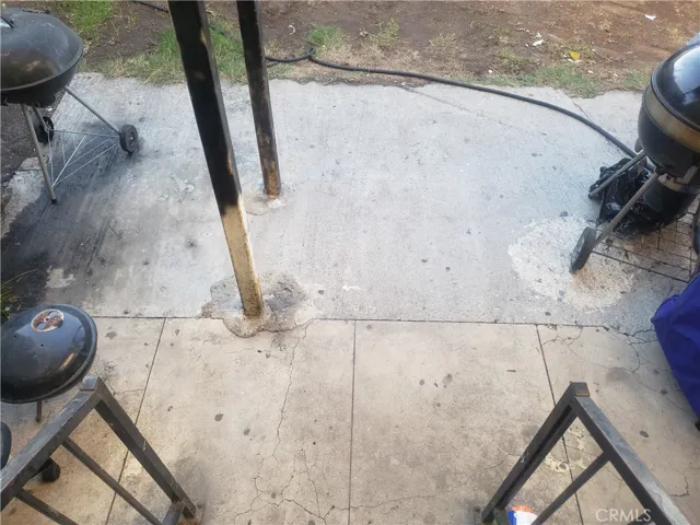 back entrance landing