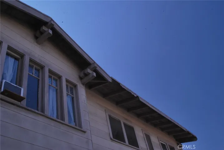 Damaged eaves
