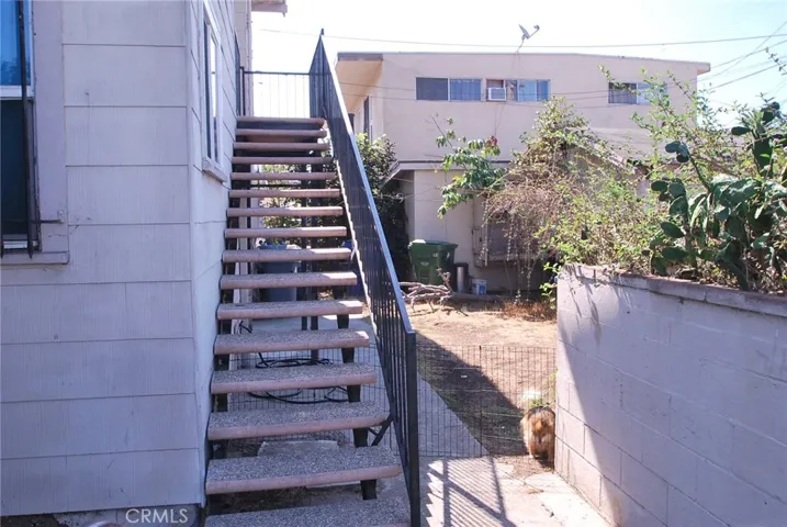 Back Stairs to units 2103 and 2109