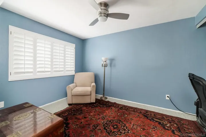 2nd bedroom set up as office