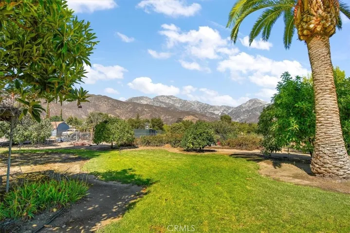 Over 28,000 sq ft lot with wonderful mountain views.  Great area for ADU/Guest house