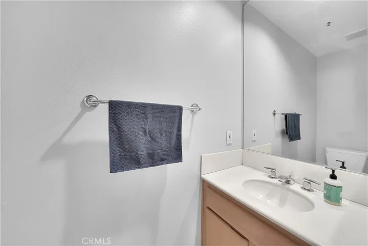 Powder room on first floor