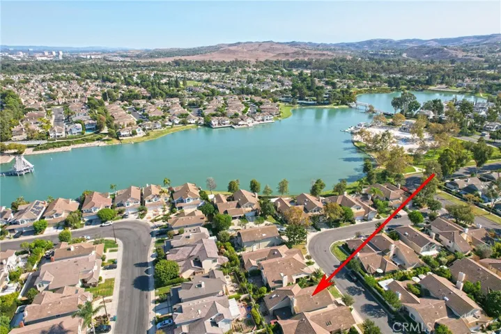 Just around the corner from Woodbridge's South Lake and beach lagoon.