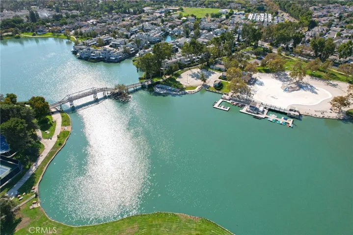 To the left is a picture of the South Lake lagoon/beach club...it's been drained for the season.