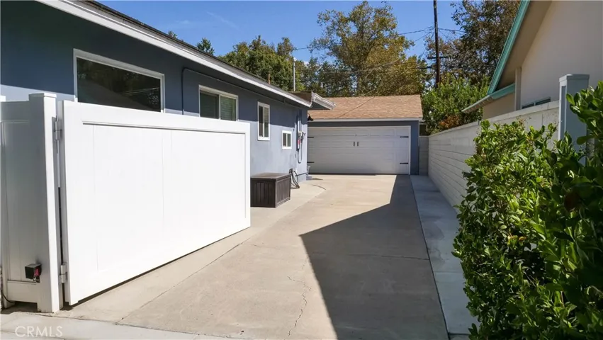 Electronic gate opened providing safety and security for your vehicles.