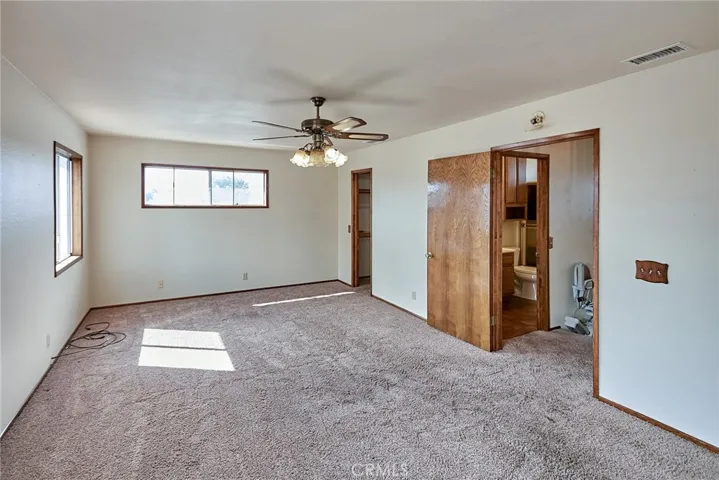 1st Upstairs bedroom with walk in closet