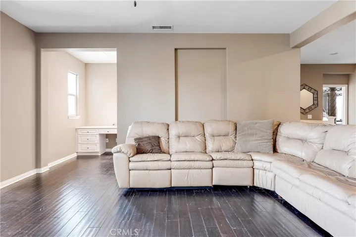 From the bonus room you can see the extra room which can be an office, study, or craft room.