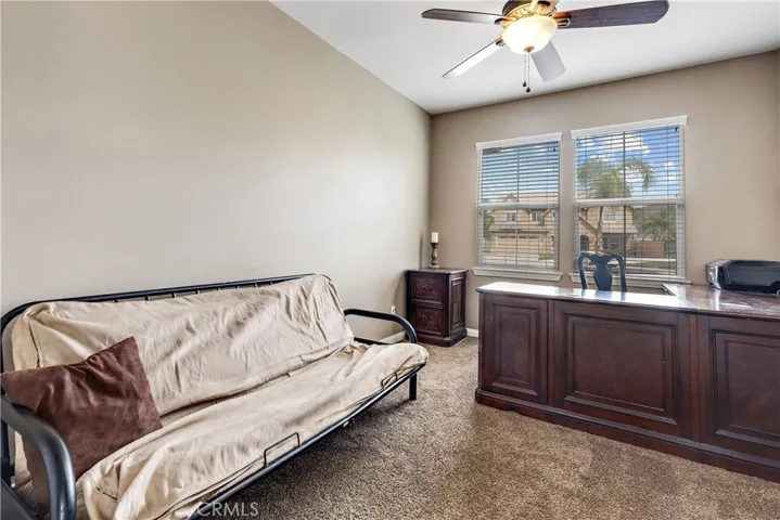 Down stairs bedroom, can be used as an office.