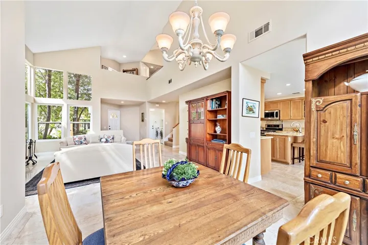Entrance to Kitchen and Family Room