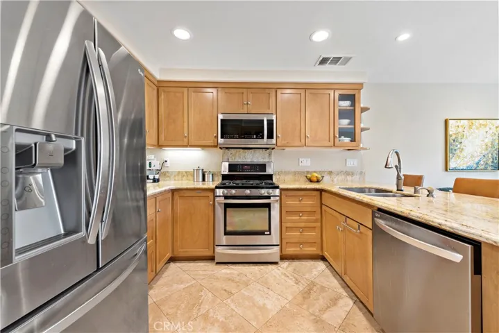 Sleek Stainless Steel Appliances