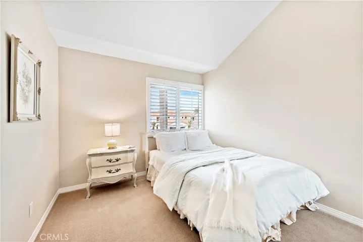 Vaulted Ceiling in Secondary Bedroom!