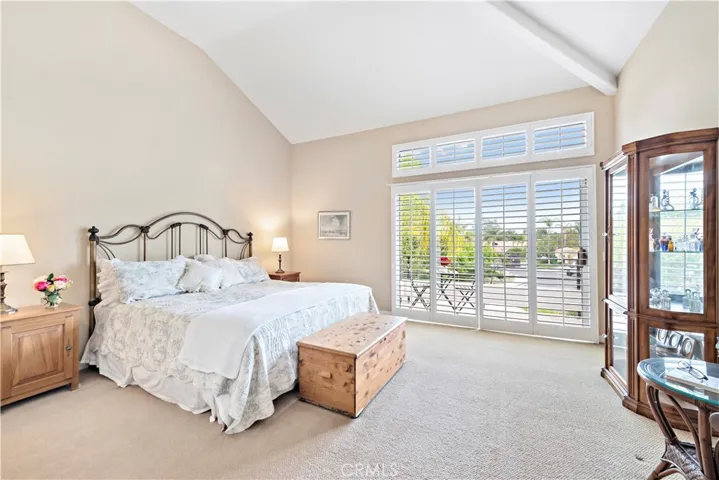 Spacious Master Suite with Balcony