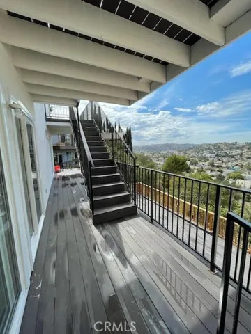 TERRACE FROM SECOND FLOOR BEDROOM