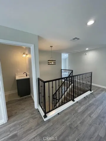 VIEW FROM MAIN FLOOR BEDROOM TO BATHROOM