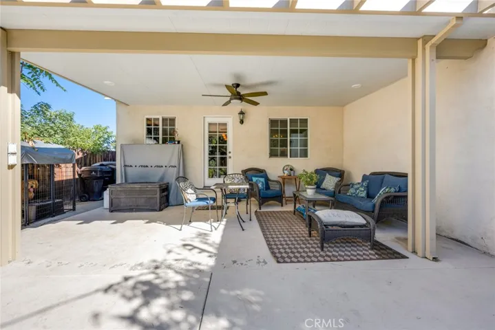 Rear alumawood patio