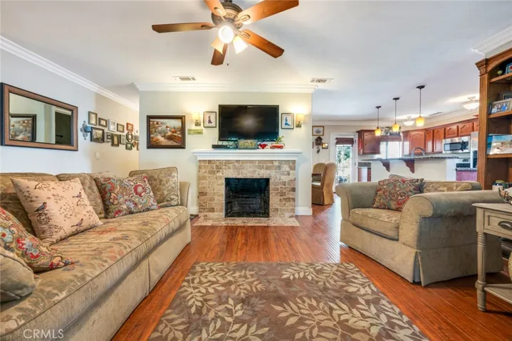 Living room Kitchen View