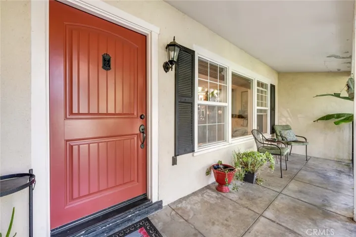 Front porch entry