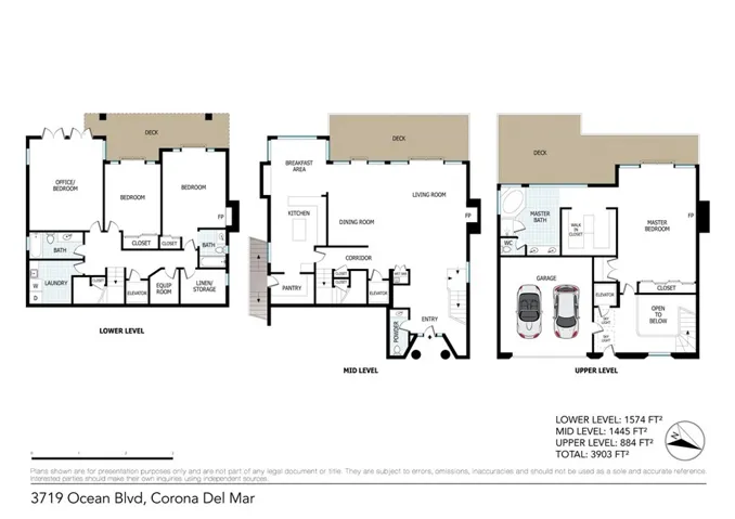 3719 Ocean Boulevard, Corona Del Mar, California 92625