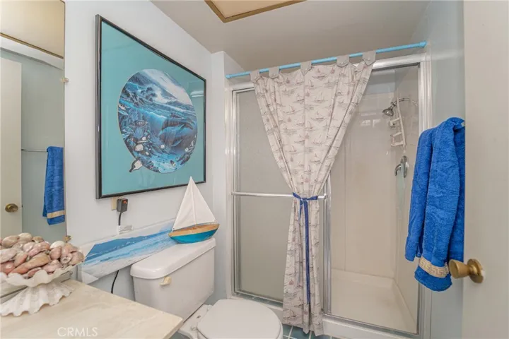Shower in Primary Bedroom Bath