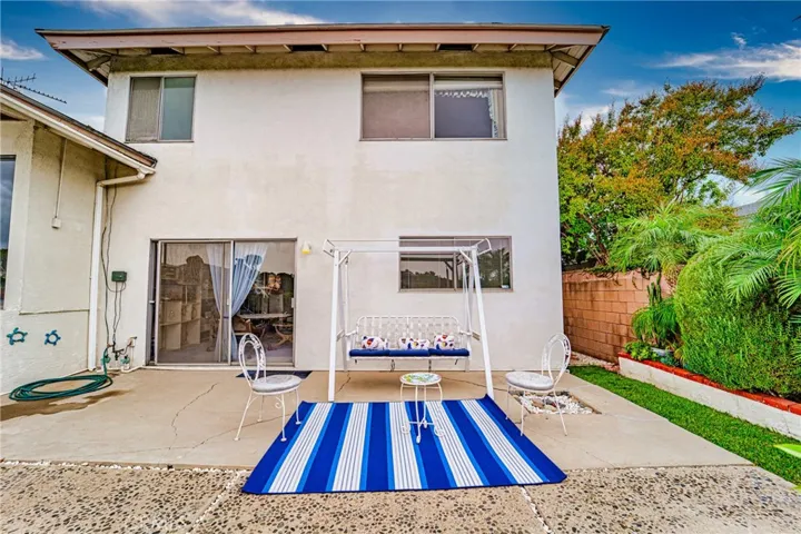 Lower patio to family room