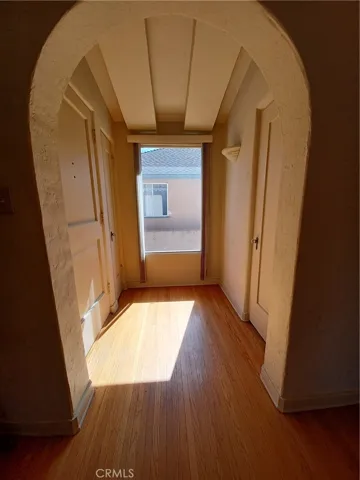 Entry way with 2 closets