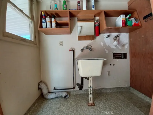 Laundry area