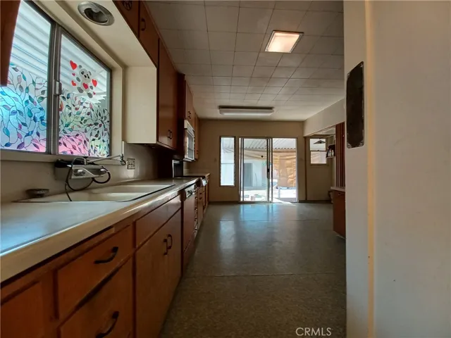 Kitchen from dining room