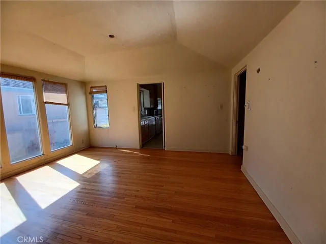 Dining room from living room