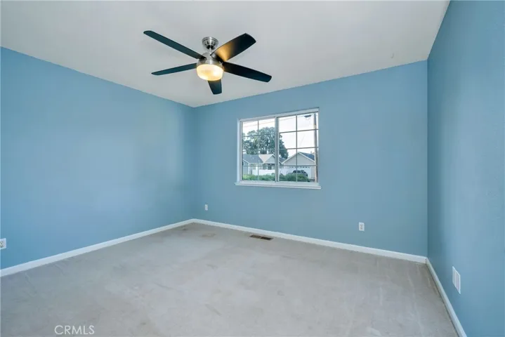 New ceiling fans throughout