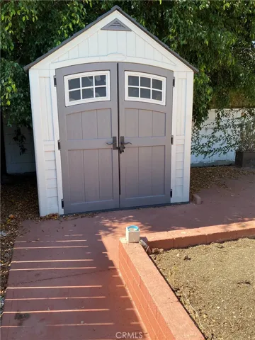SHED IN REAR YARD