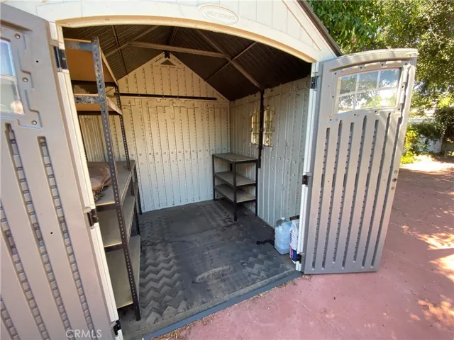 SHED IN REAR YARD