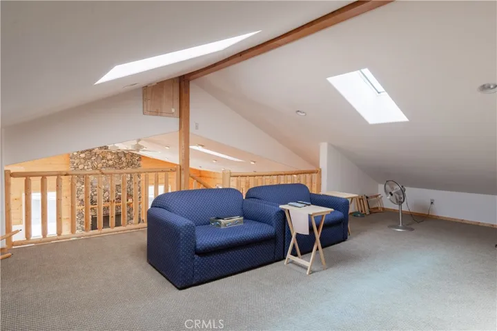 Spacious loft upstairs of the Lodge