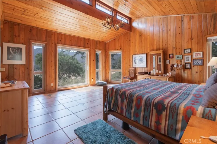 Master bedroom with breathtaking views