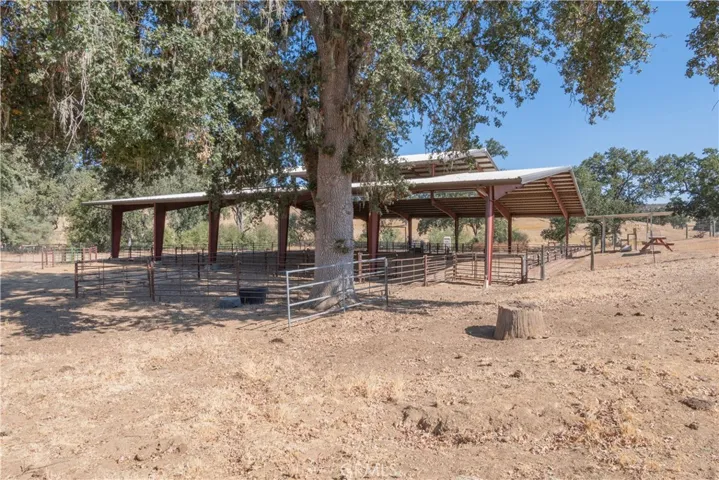 The covered arena is approx. 116' x 128'