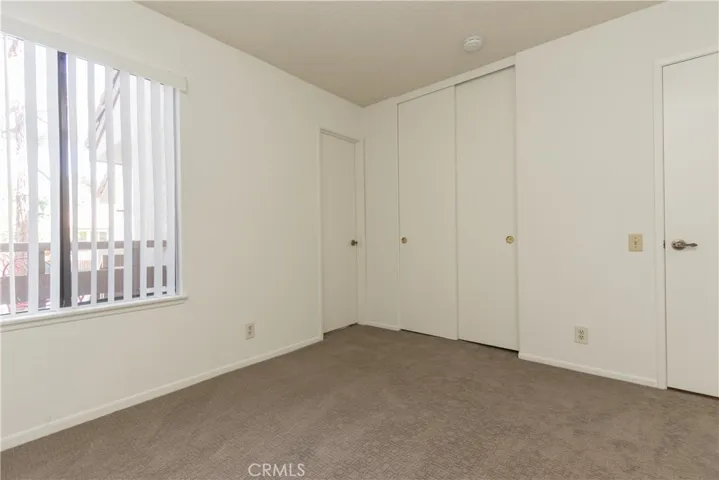 Secondary bedroom has great closet space as well.