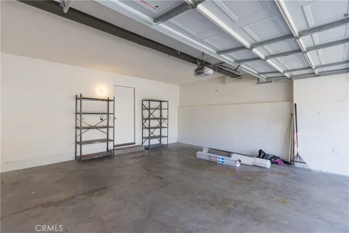 Two-car garage on lower level.