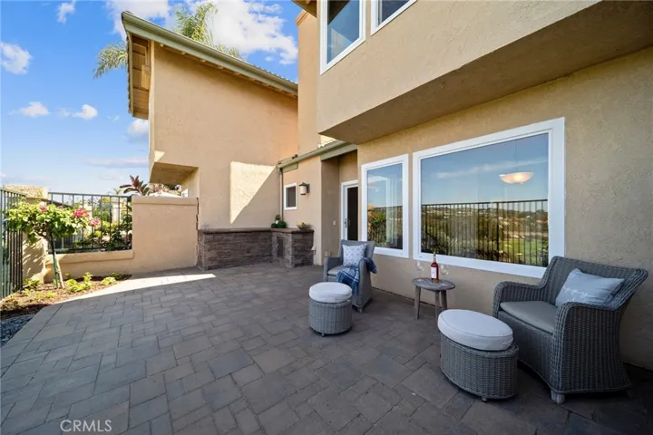 Back Patio with Newly Installed Pavers