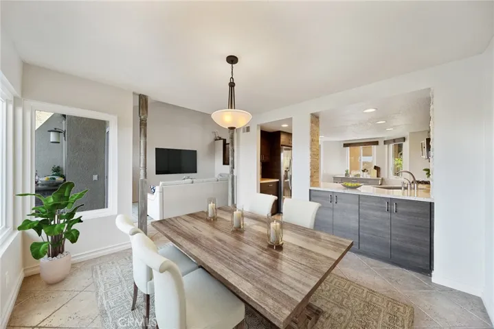 Dining Room is Virtually Staged